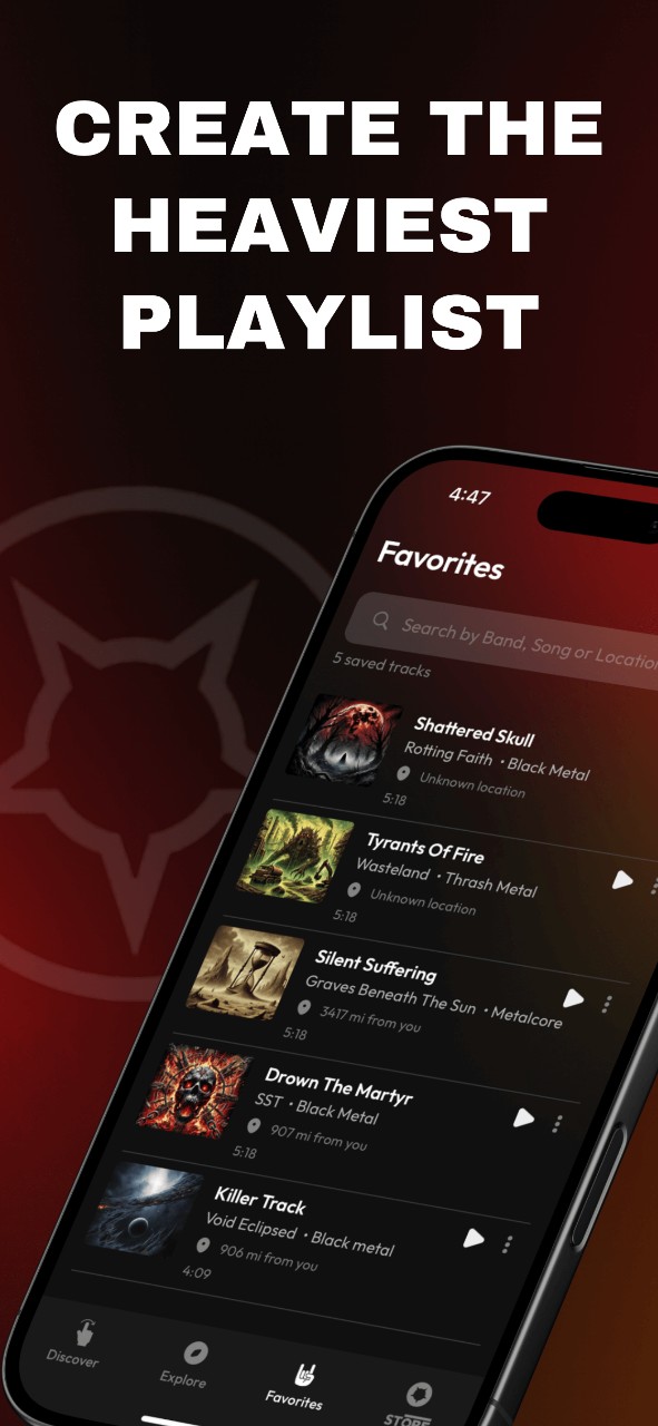 Create the heaviest playlist
