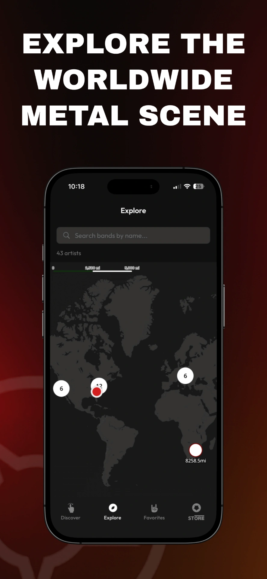 Explore the worldwide metal scene