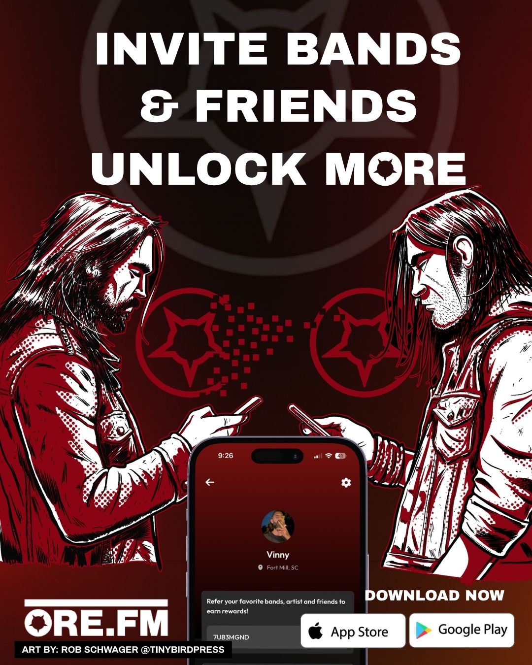 Invite and Unlock
